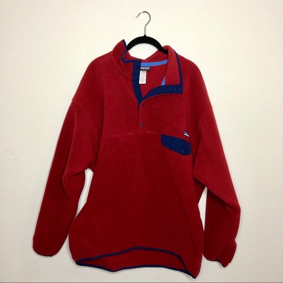 Patagonia Other - Patagonia NWOT maroon/navy SYNCHILLA